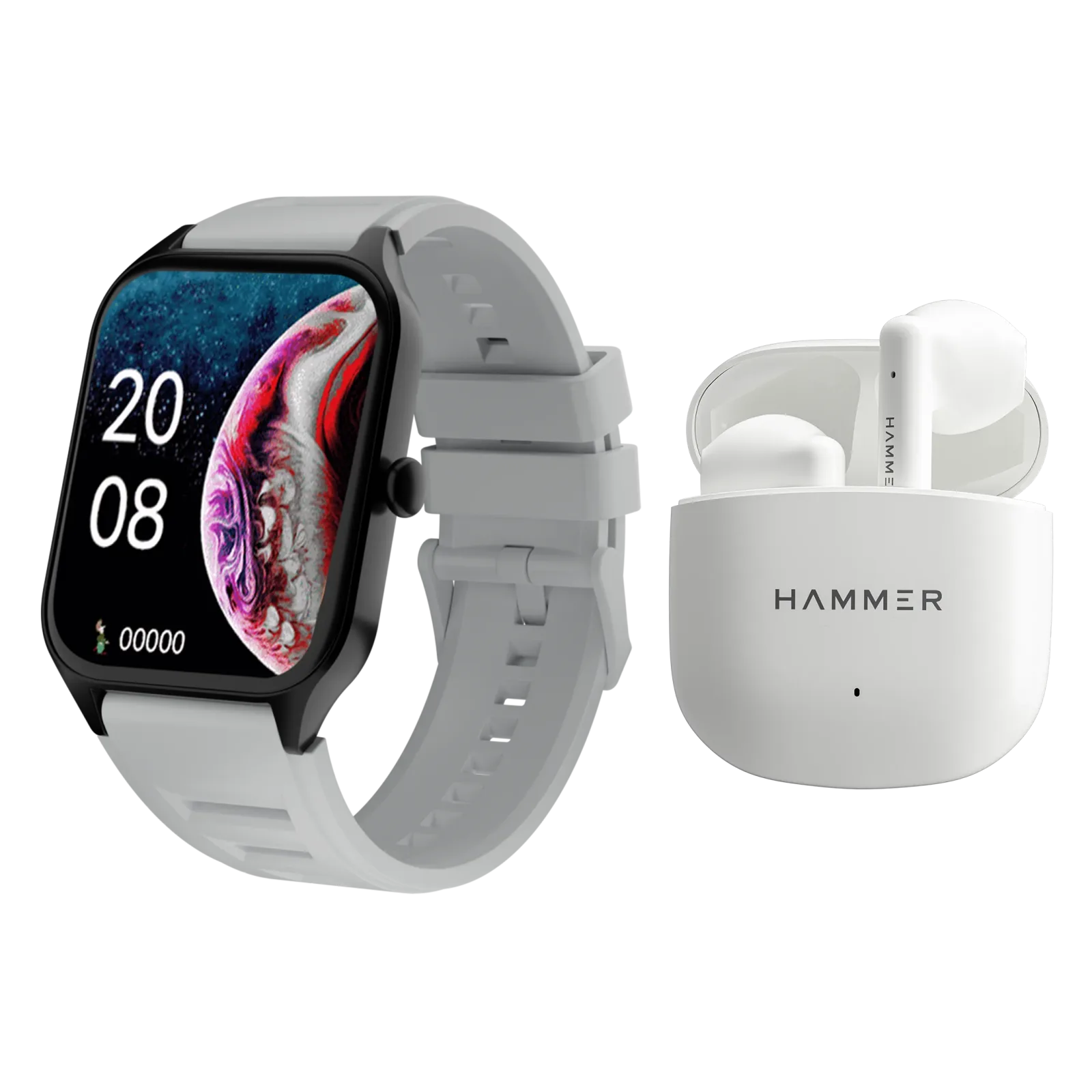 EARBUDS & SMART WATCH
