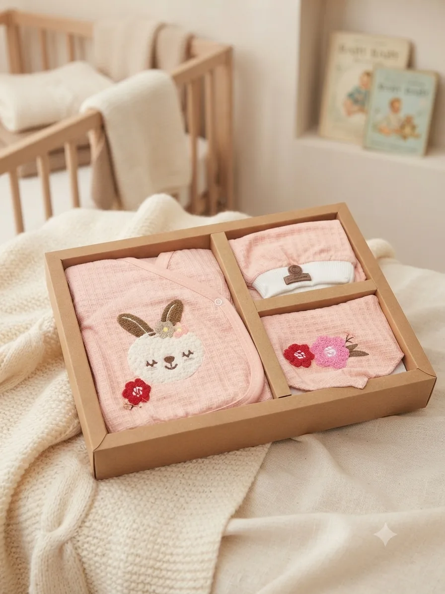 Formal Newborn Baby Clothing Set with Vest and Tie