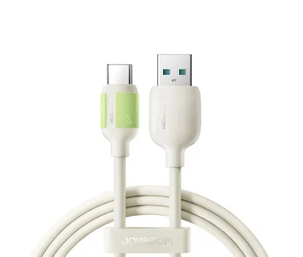 Joyroom S-A53 3A USB-A - USB-C Cable with Fluorescent Tip 1.2m - Beige