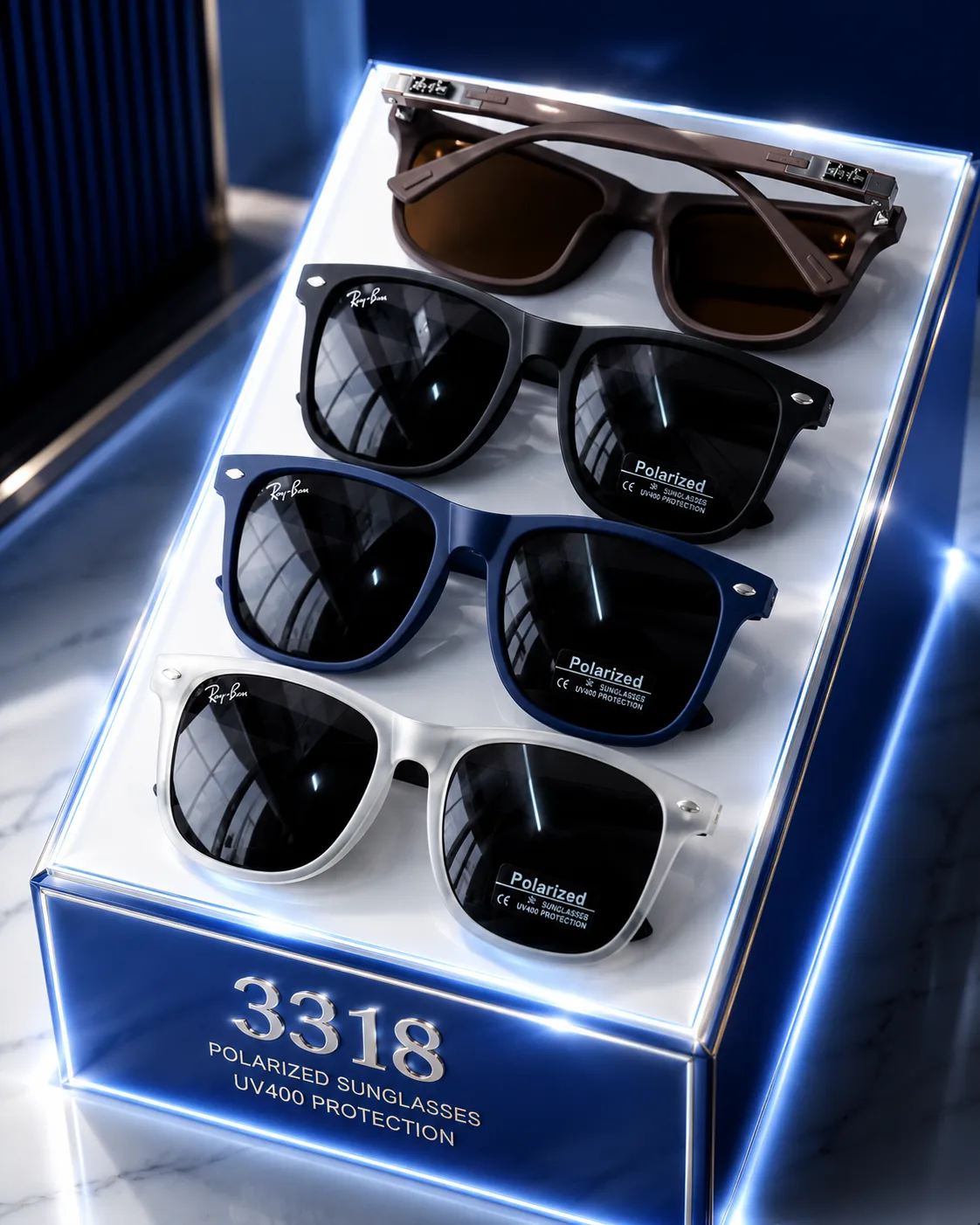 نظارات شمسية Polarized ماستر كوالتي یدە سبرنک ماركةRay.Ban