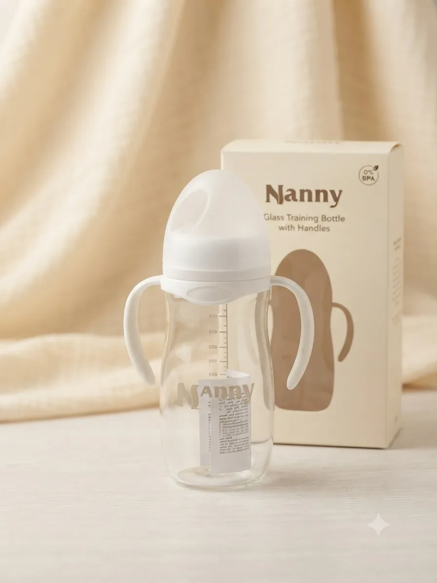 مەمەی شیری OM شوشە (OM 270ml (9oz