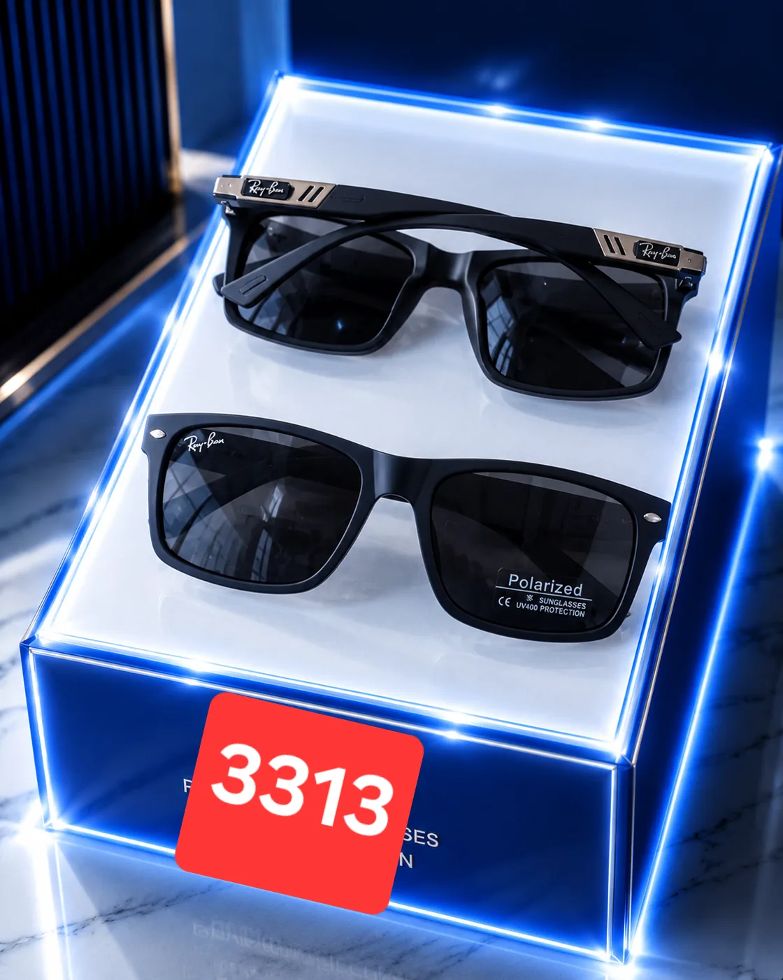 نظارات شمسية Polarized ماستر كوالتي یدە سبرنک ماركة Ray.Ban