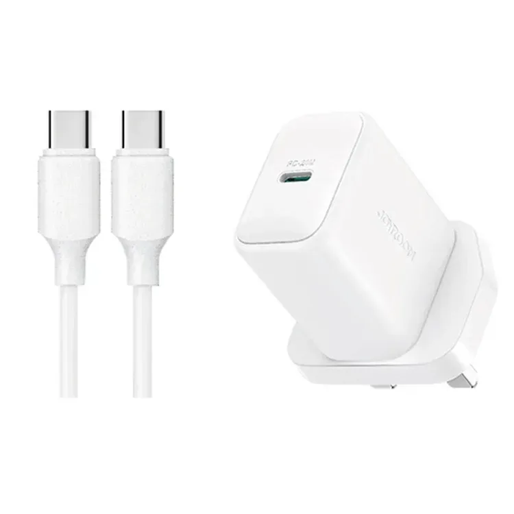 JOYROOM JR-TCF24UK 30W USB-C / Type-C Fast Charger, UK Plug (White