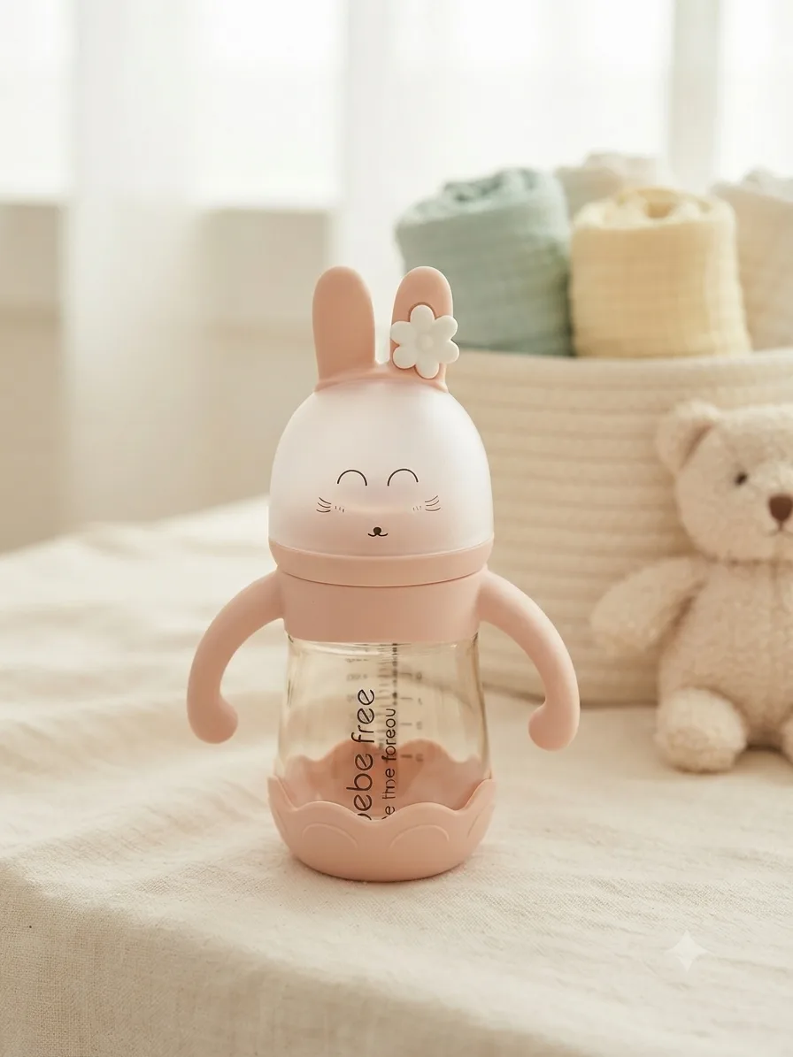 Baby Milk Feeding Bottle – Baby free Brand 6 number
