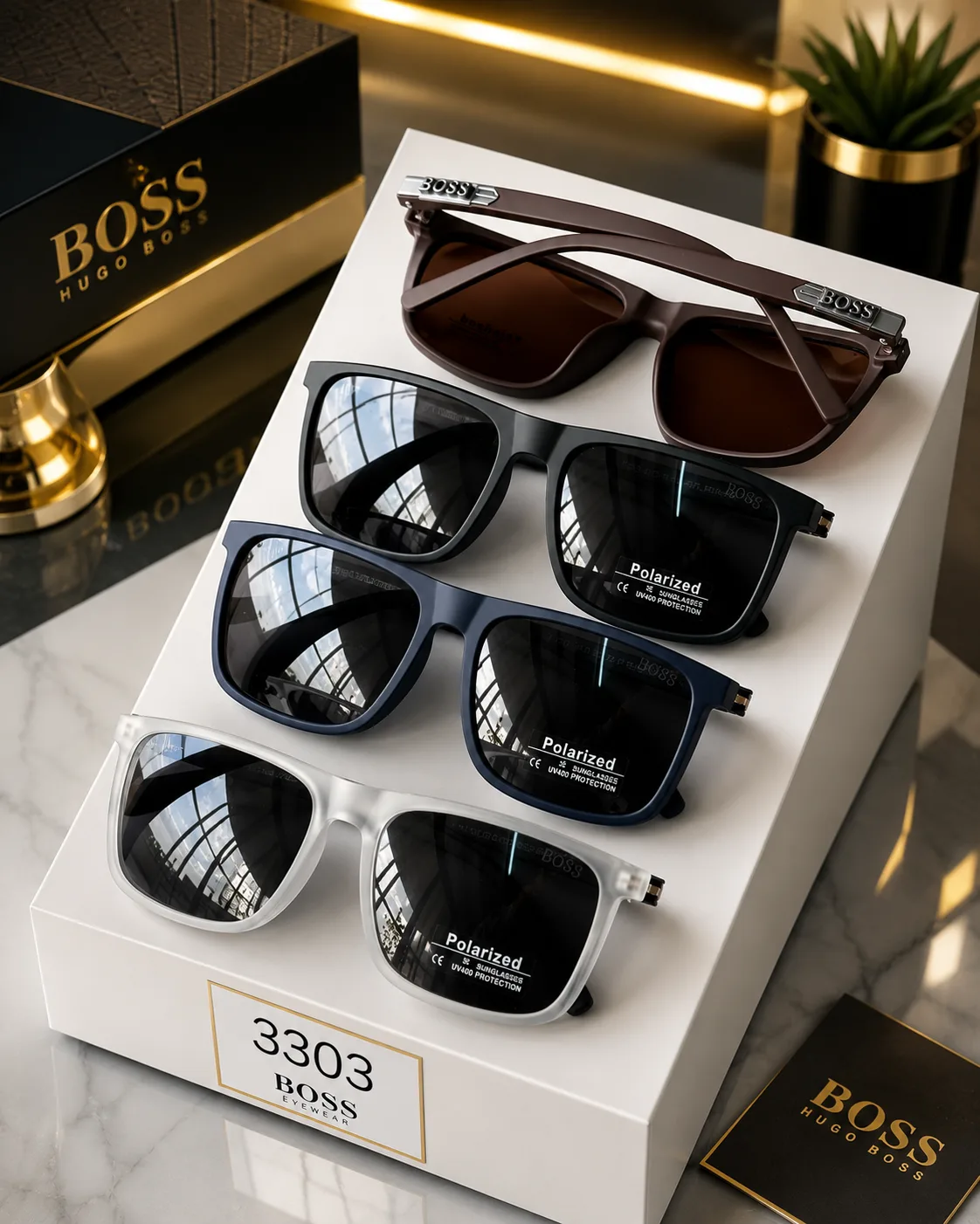 نظارات شمسية Polarized ماستر كوالتي یدە سبرنک مارکەBoos