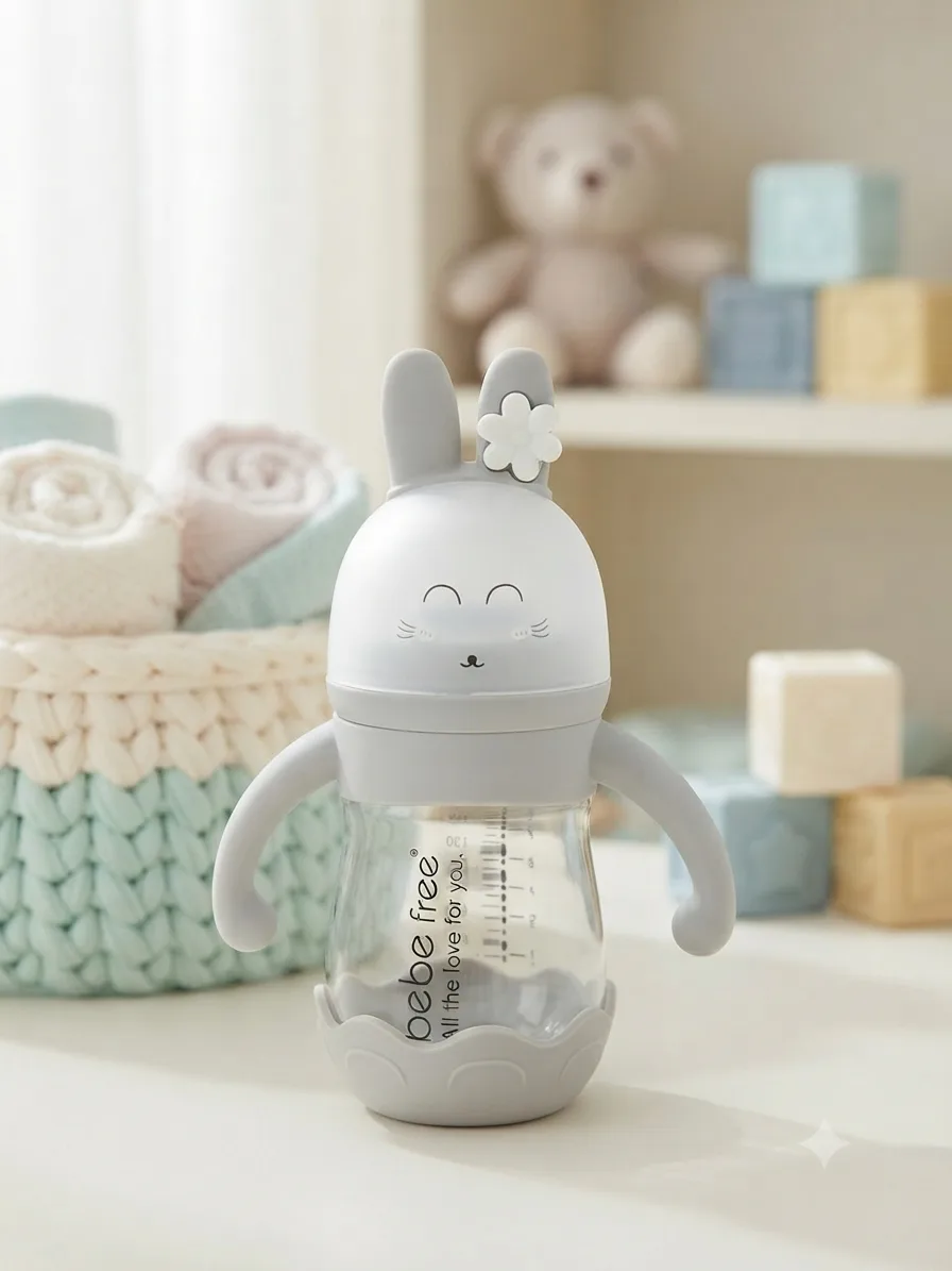 Baby Milk Feeding Bottle – Baby free Brand 6 number