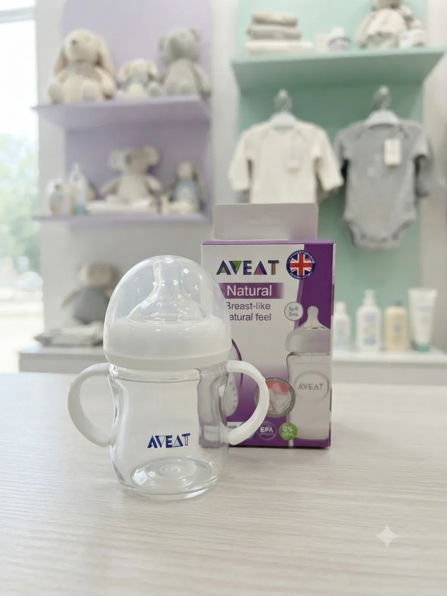 مەمەی ئەفینتی شوشە (Avent 120ml (4oz