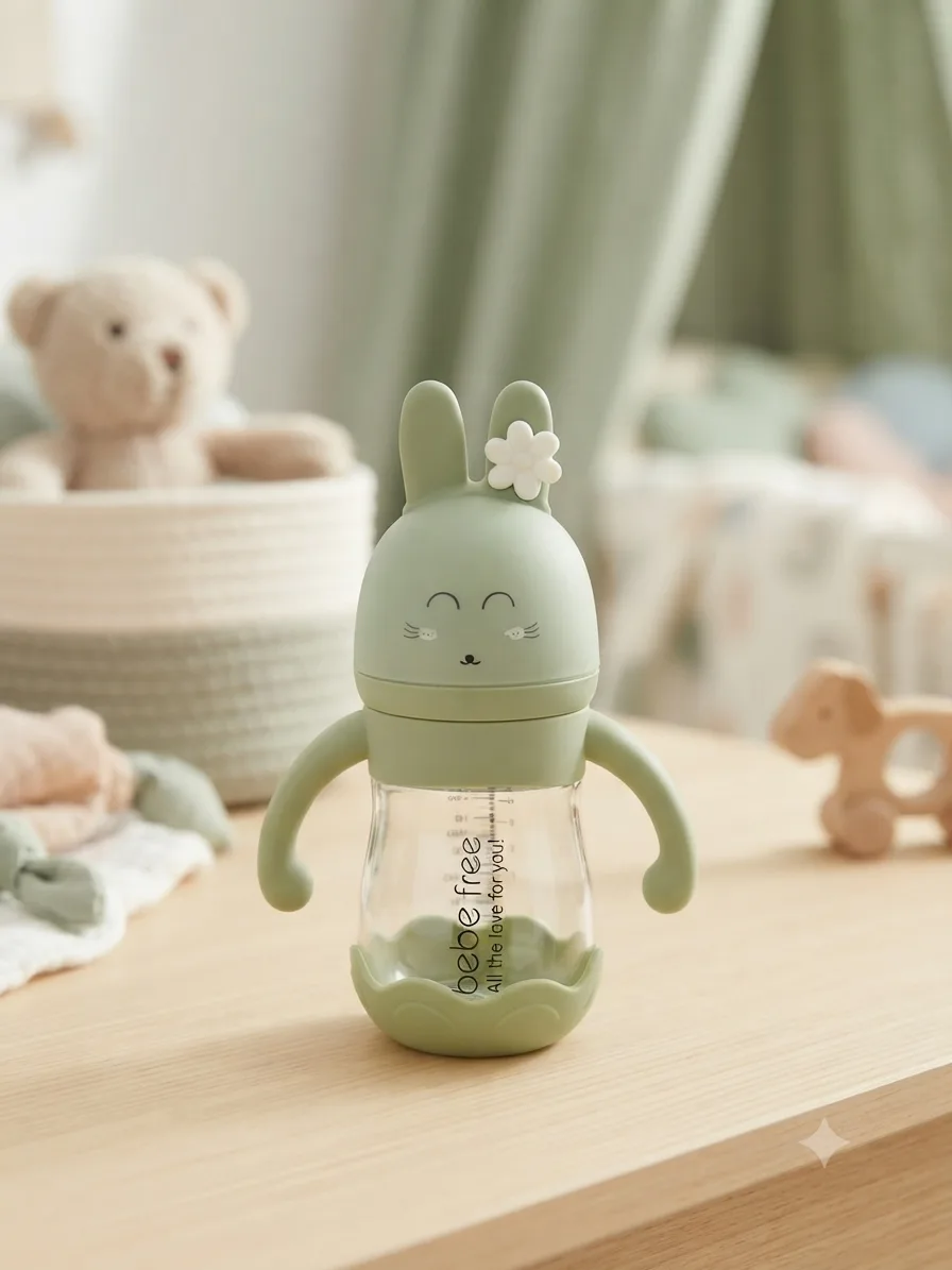 Baby Milk Feeding Bottle – Baby free Brand 6 number