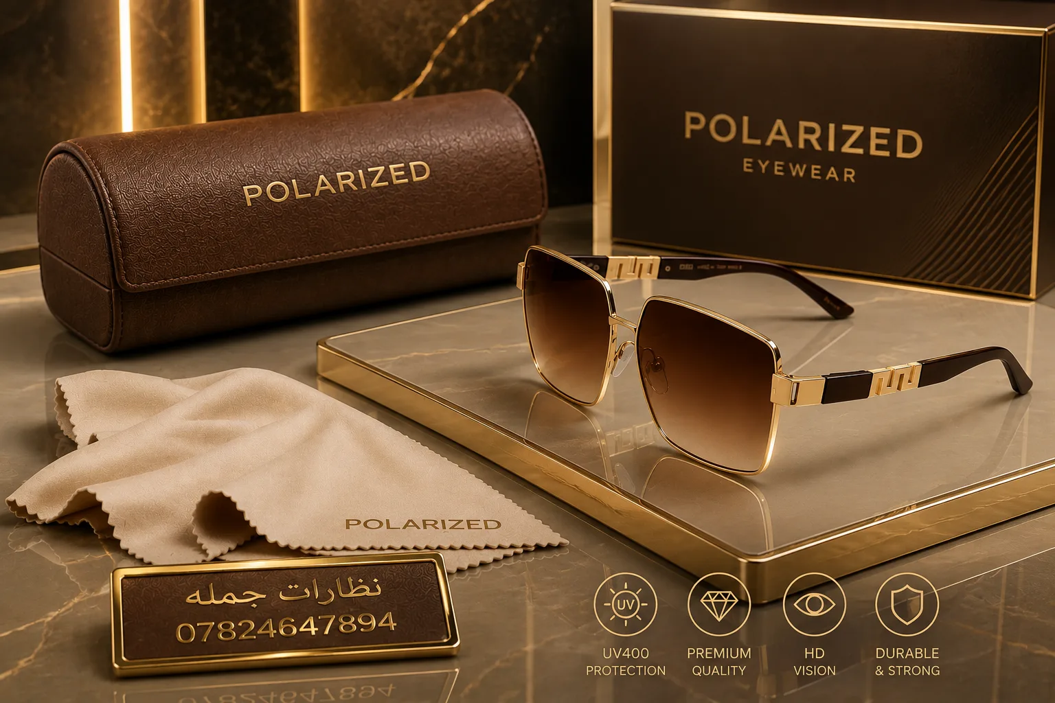 نظارات شمسية Polarized ماستر كوالتي 