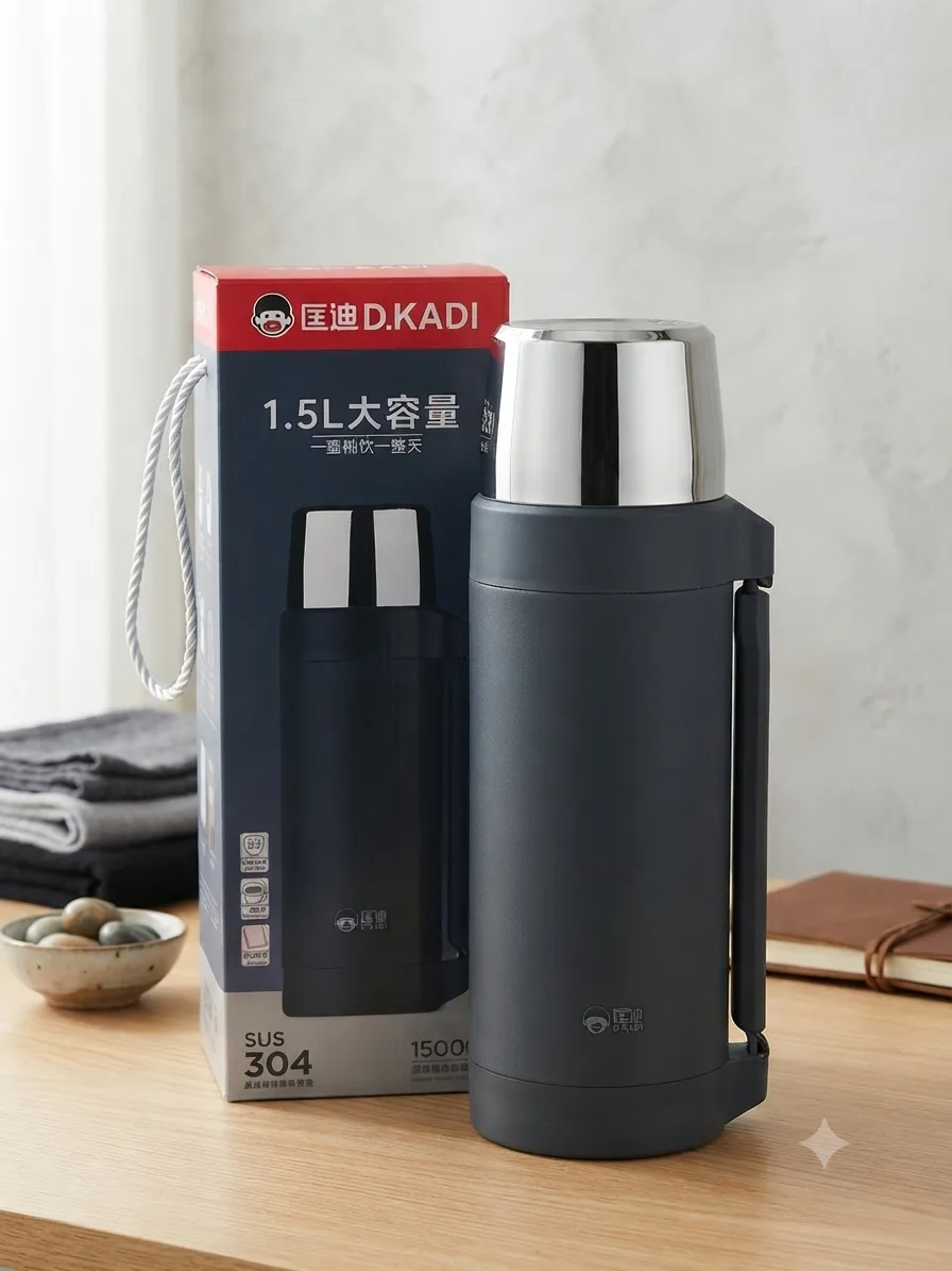 1.5L Stainless Steel Vacuum Flask 