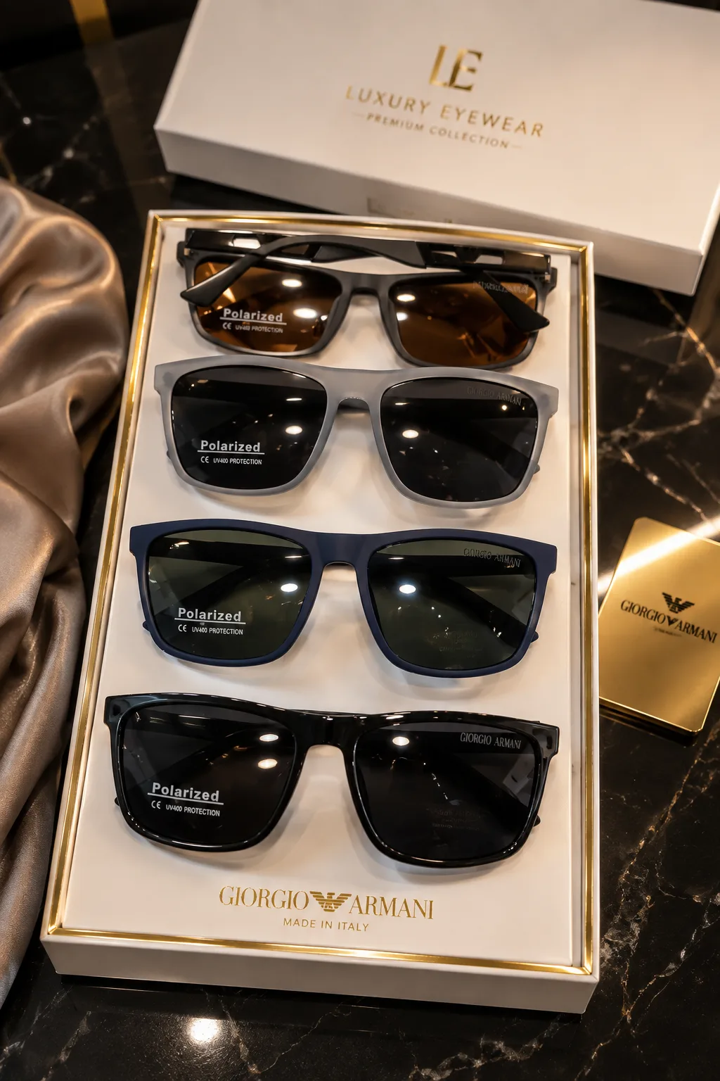 نظارات شمسية Polarized ماركة Armani