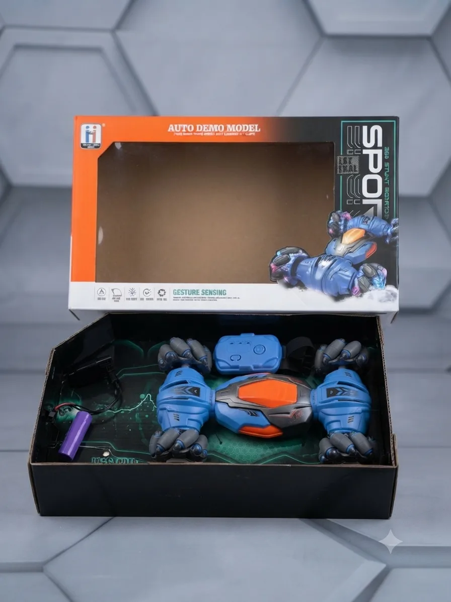 Gesture Control Stunt RC Car (Hand Gesture Remote Control Car)