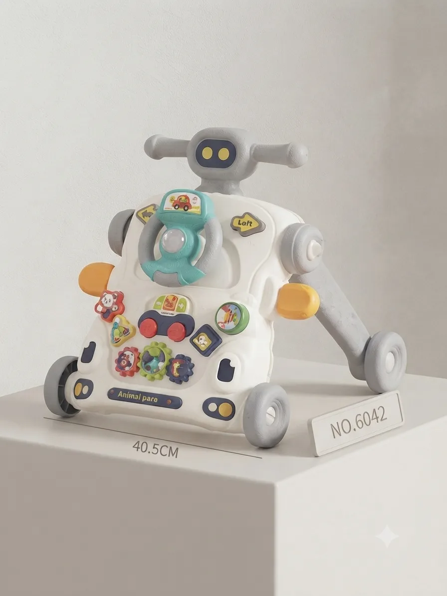 3-in-1 Baby Activity Walker
