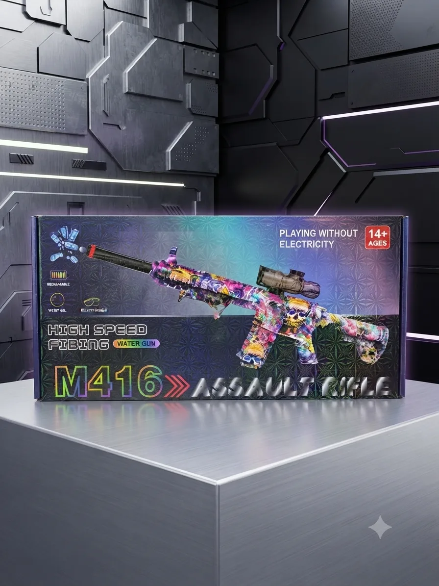 تفەنگی یاری جێلی ئاو M416