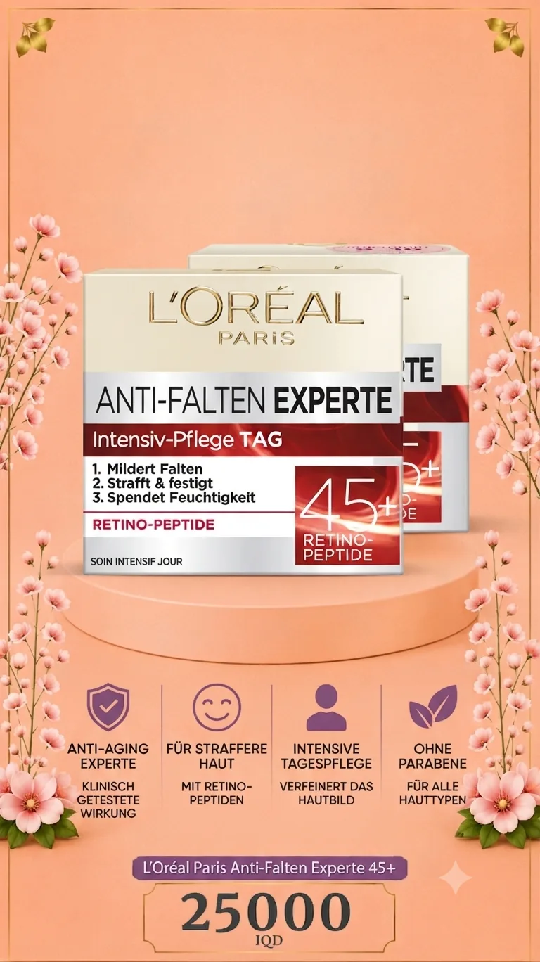 loreal anti falten +45