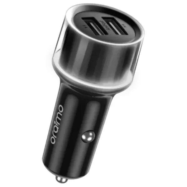 Oraimo OCC-1152D Car Charger - 15.5W Power - Black