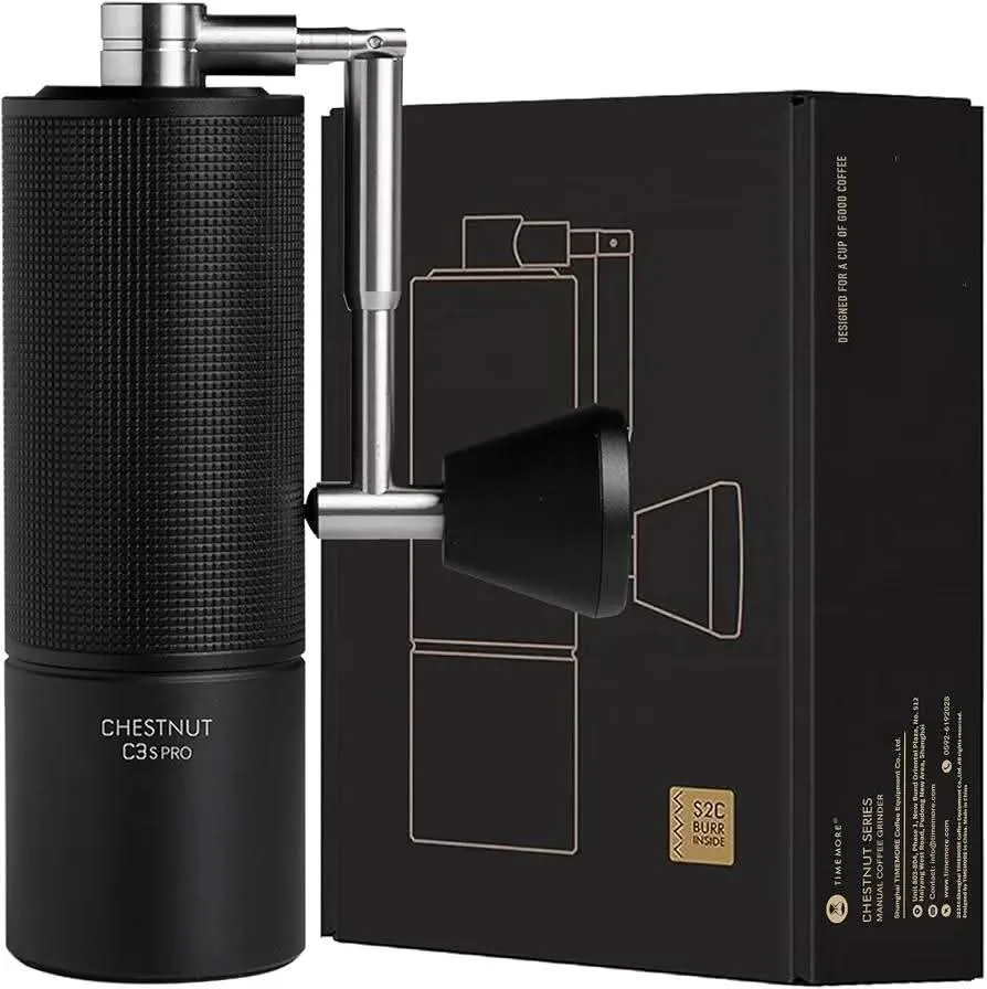 تاحونەی قاوەی دەستی بڕاندی timemore chestnut c3pro