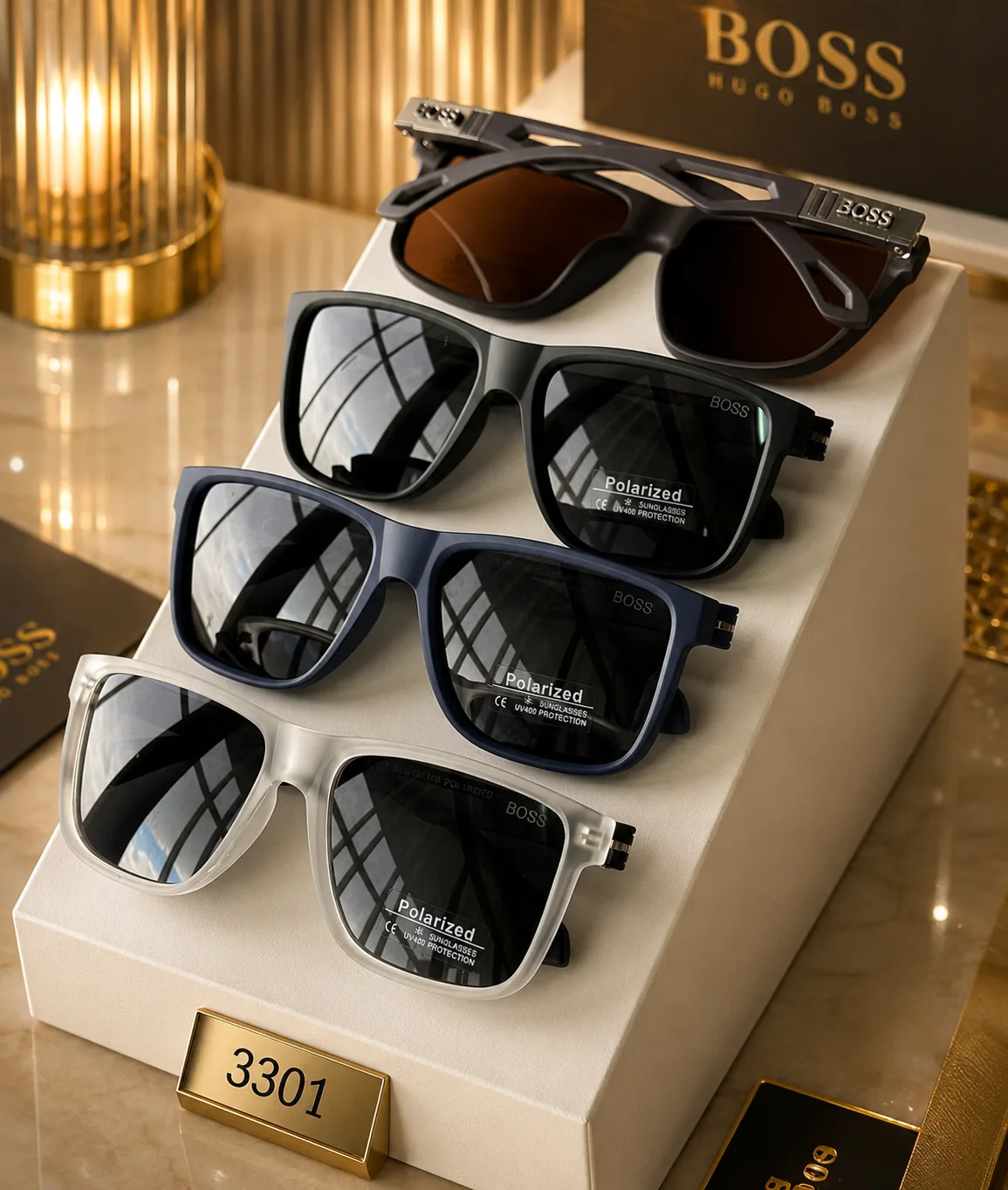نظارات شمسية Polarized ماستر كوالتي یدە سبرنک ماركة Boos