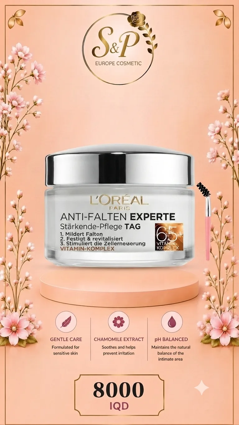 loreal anti falten +65
